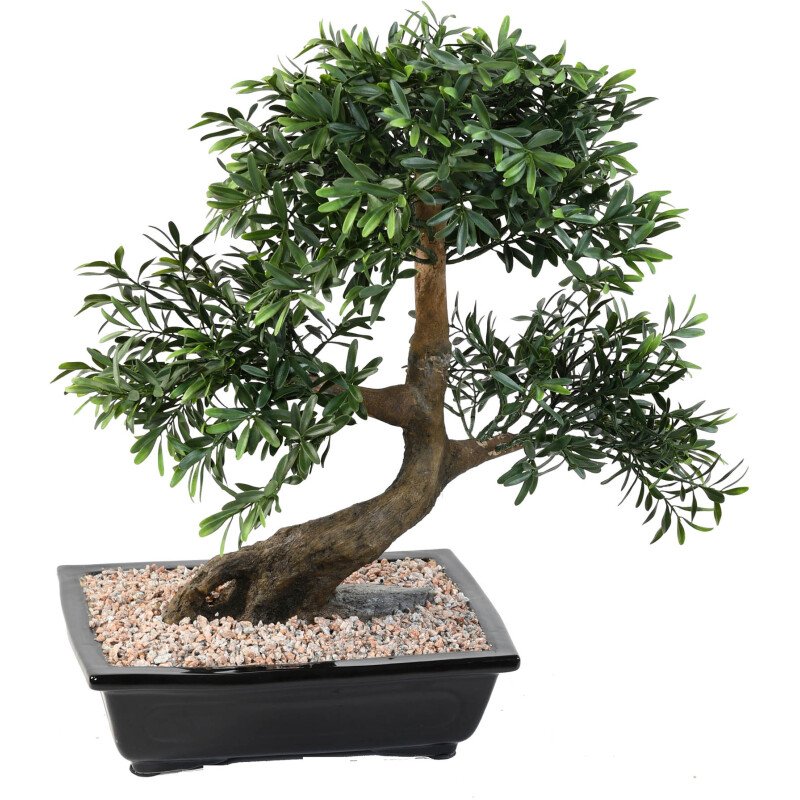 Plante artificielle d'intérieur Bonsaï black willow 50 cm