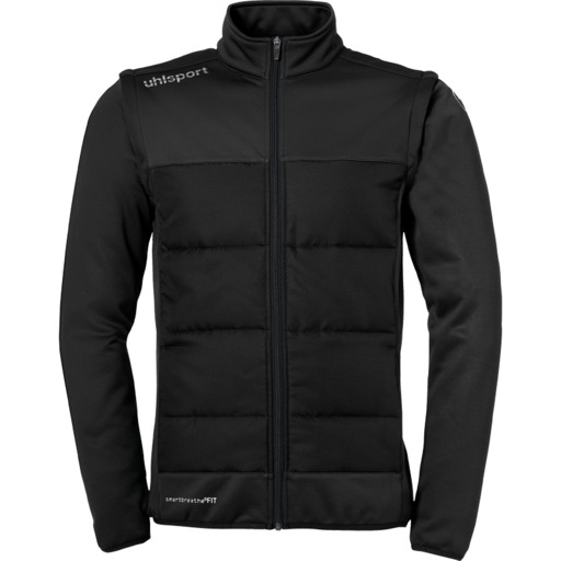 Jaqueta Essential Multi com Mangas Removíveis Preta Uhlsport