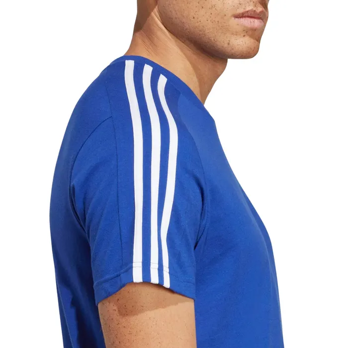Adidas Essentials Single Jersey 3-Stripes Shirt Heren