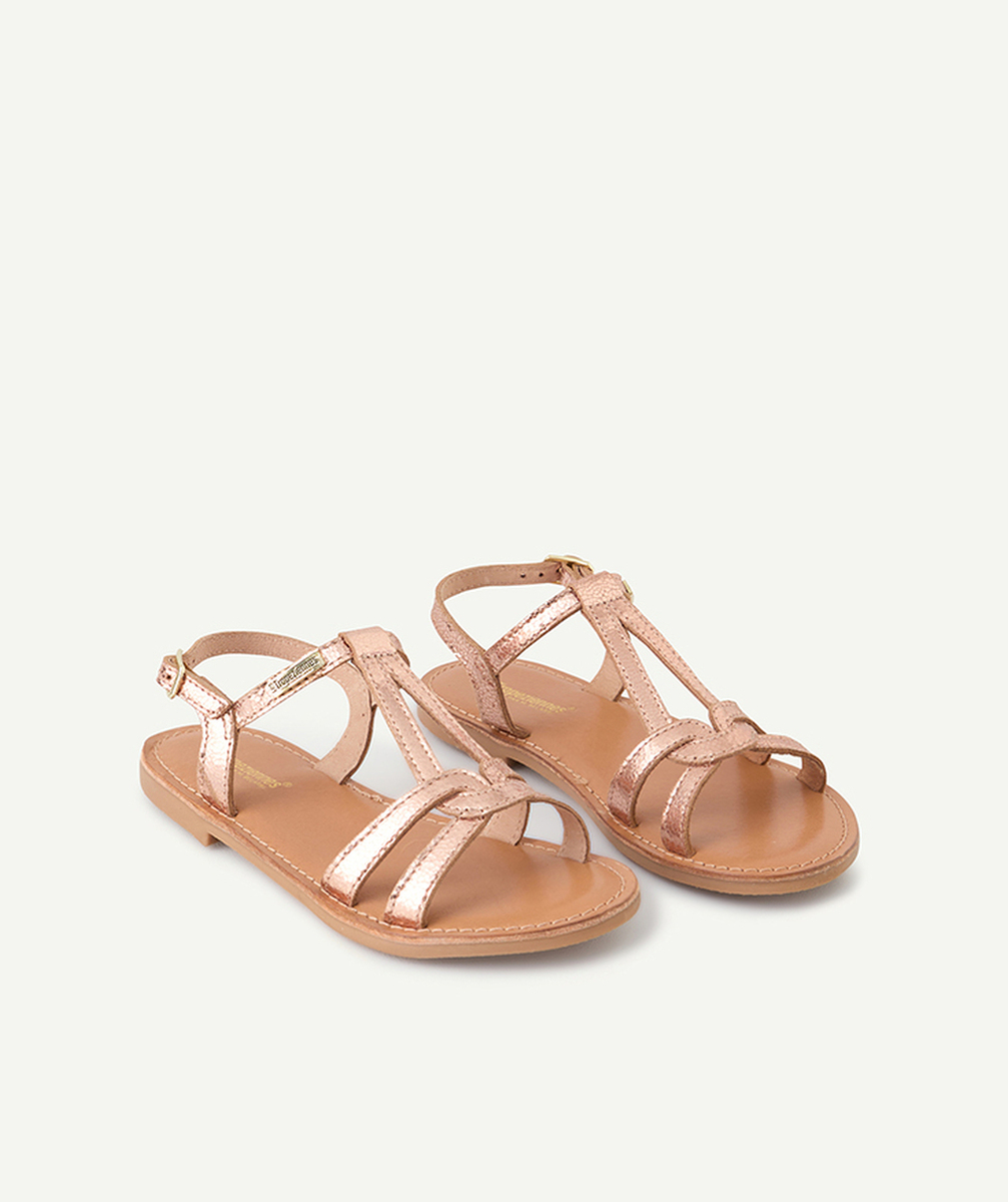 LES TROPEZIENNES PAR M BELARBIsandales ouvertes fille backle rose gold