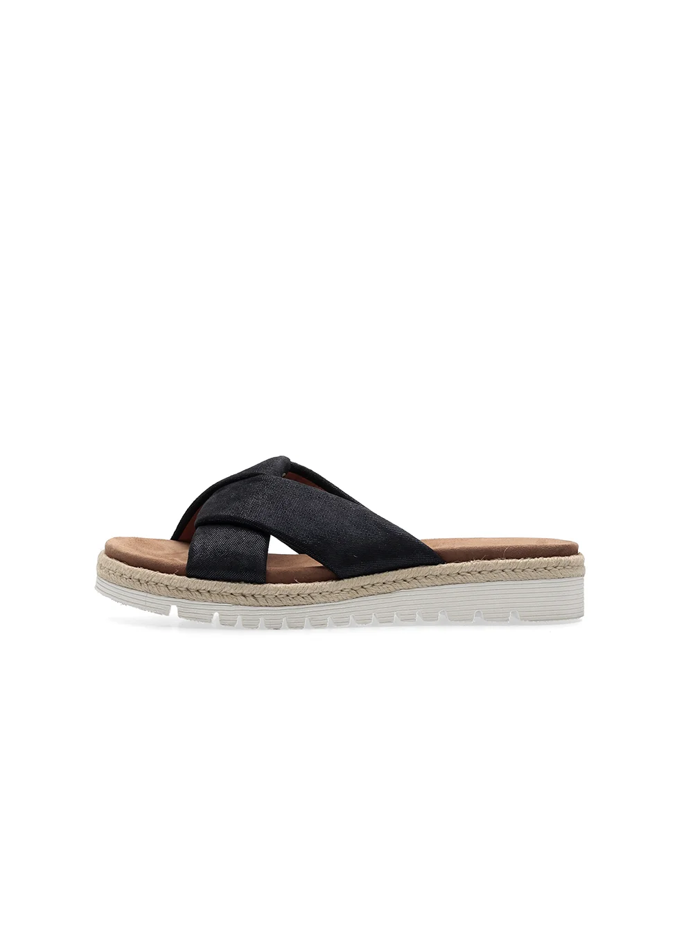 Pantolette Jamaika blau