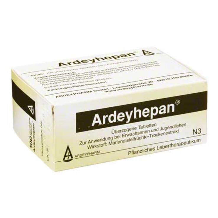 Ardeyhepan überzogene Tabletten, 100 St