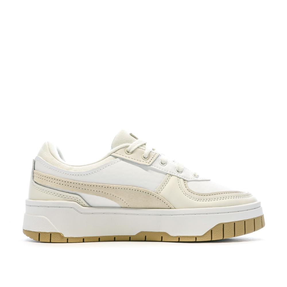 Puma Baskets Blanches/Ecru Femme Puma Cali Dream