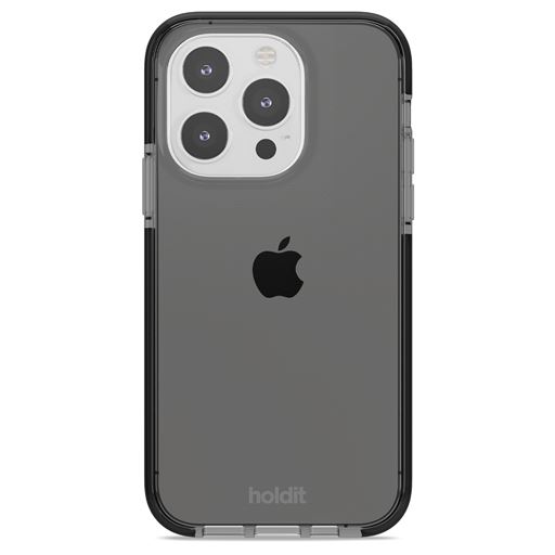 holdit Iphone 14 ProMax Seethru Cover, Sort