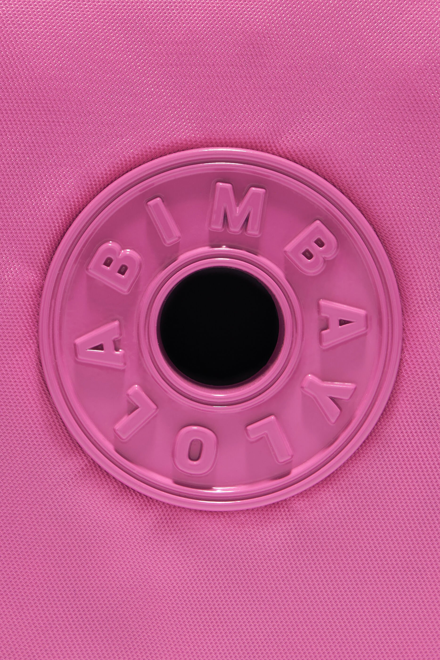 Bolsa de ombro M em nylon rosa