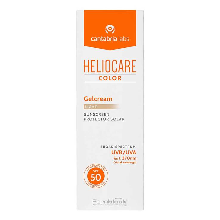Heliocare Color Gelcream light SPF50, 50 ml