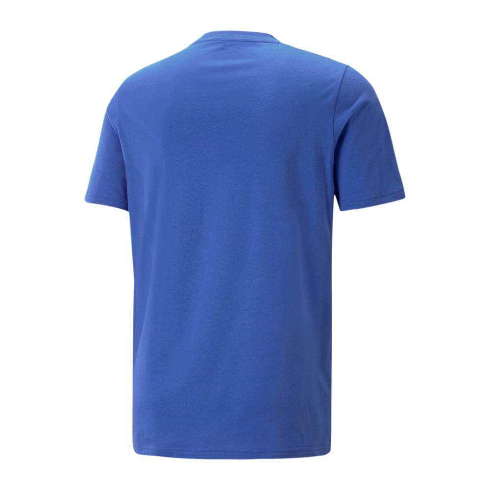 Puma T-shirt Bleu Homme Puma Wording