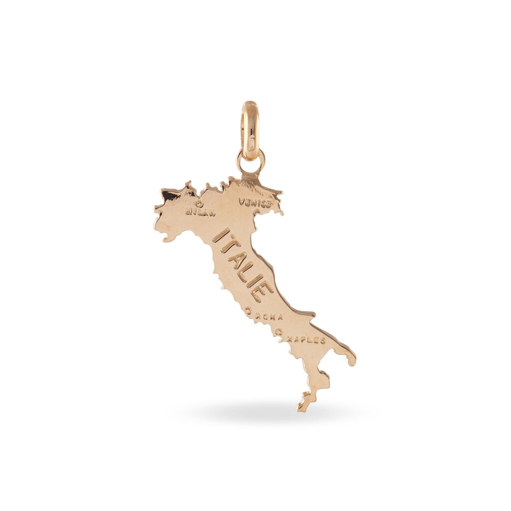 Pendentif Asuka Plaque Or Jaune