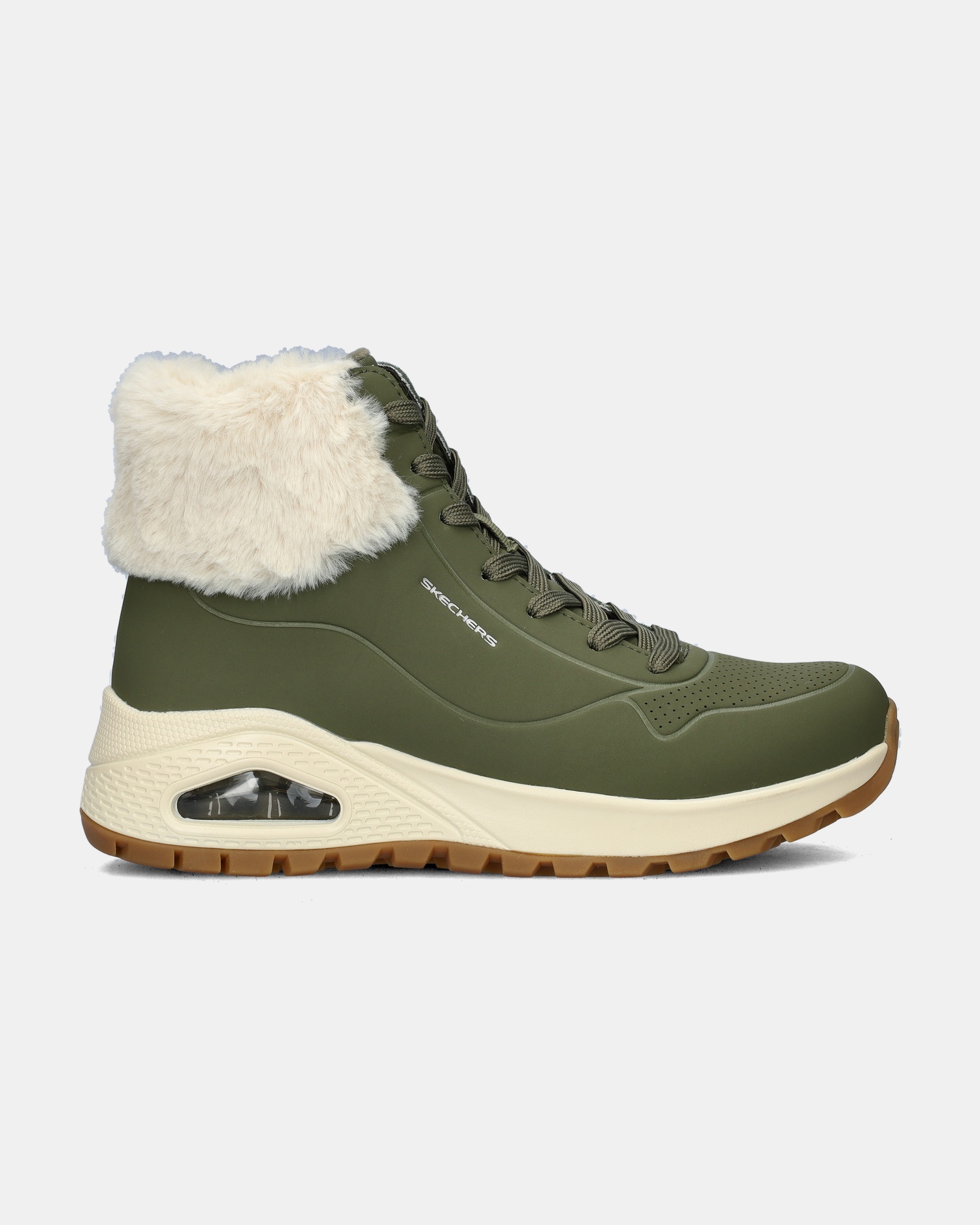Skechers Uno Rugged Veterboots  - groen