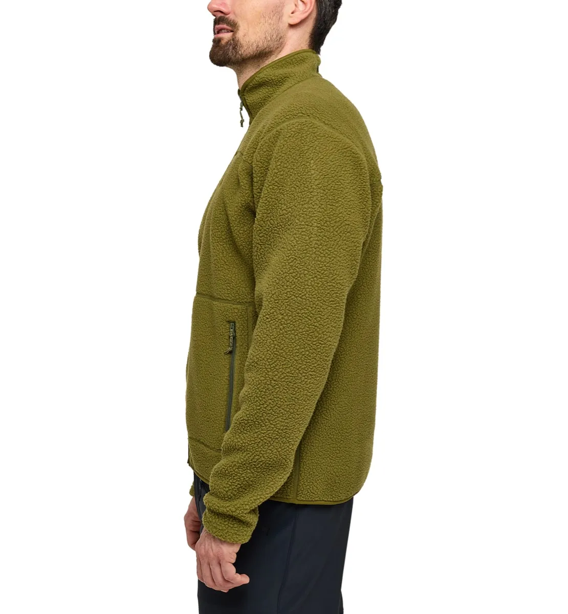 Haglöfs Men's Mossa Pile Jacket Olive Green