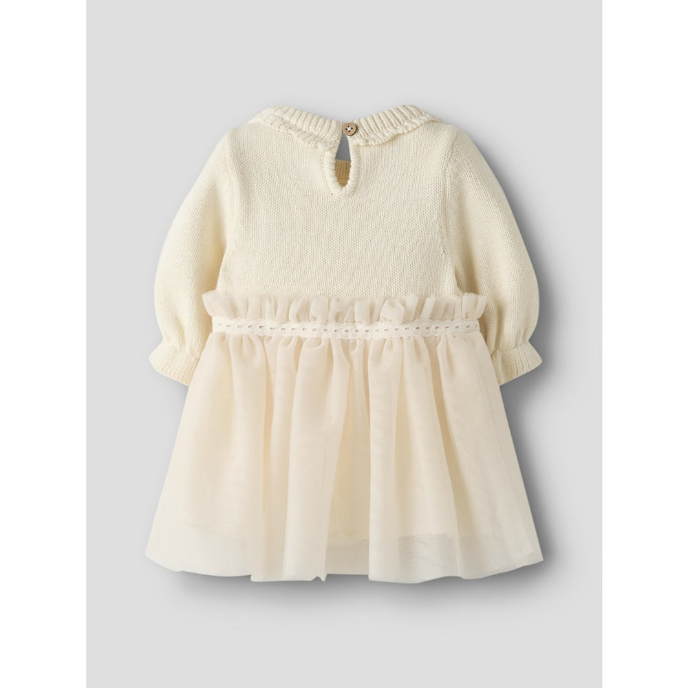 Køb Lil'Atelier Pistachio Shell Nbfsarina Ls Strik Body Kjole Lil