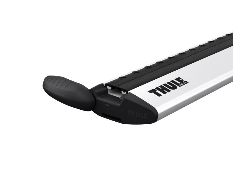 Thule Lastenträger WingBar Evo 127 cm, Silber, 2 Stk. Aerodynamische Laststrebe