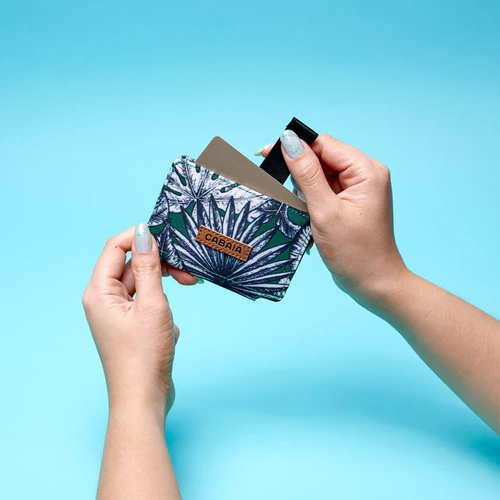 Porte-cartes Tour de Pise vert