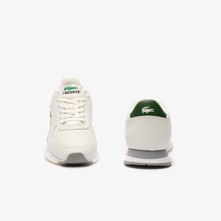 Sneakers Linetrack femme en cuir Sneakers - Blanc - Lacoste - Femme