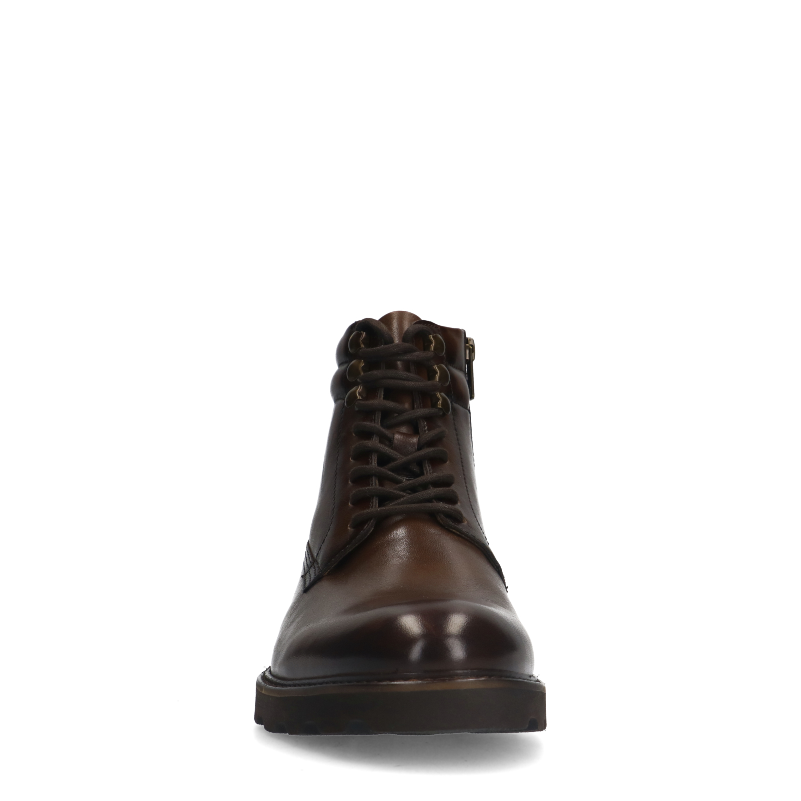 Bruine leren veterboots