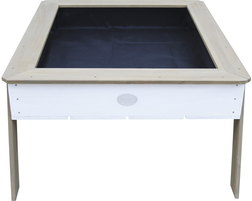 Zandtafel en verhoogd bed axi Linda hout bruin wit