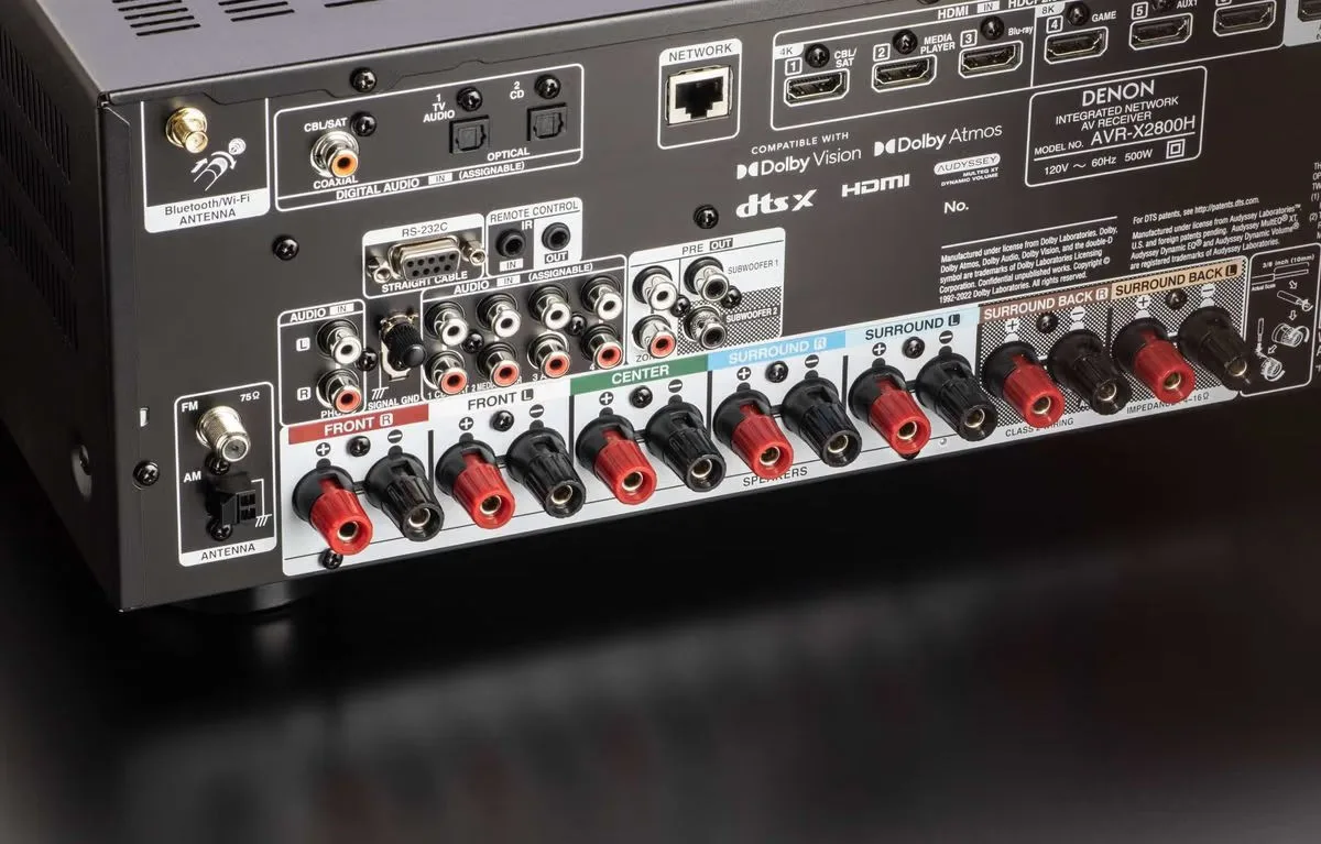 Denon AVR-X2800H DAB   Home 150 Amplis home-cinéma