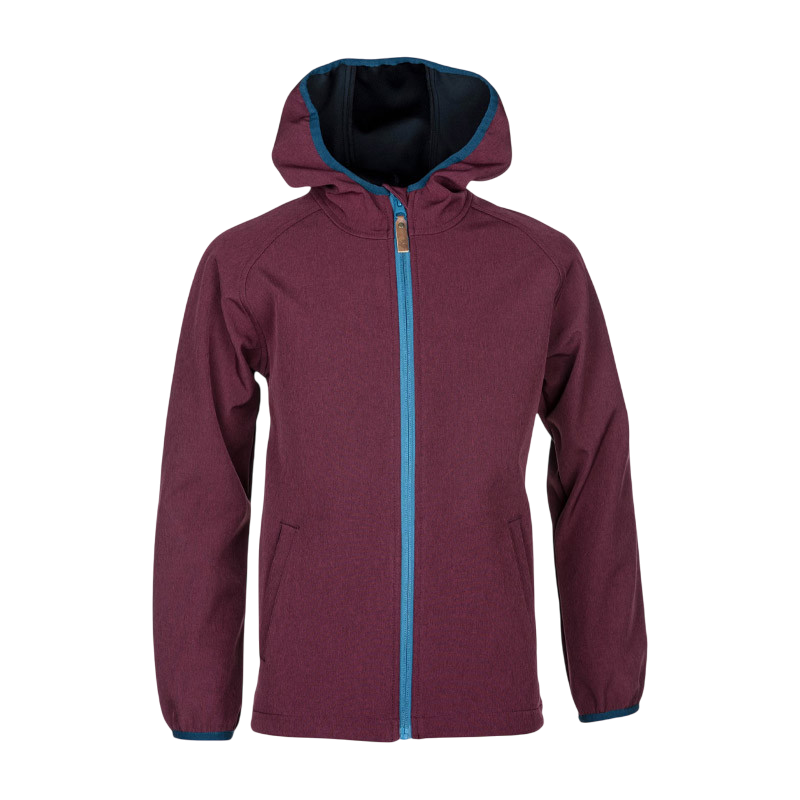 Kinder Avan Softshelljacke zinfandel