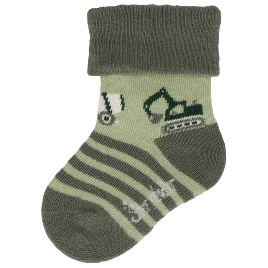 Sterntaler Baby-Socken 3er-Pack Bagger hellgrau mel.