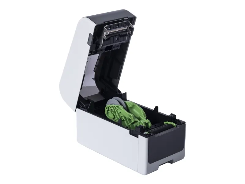 Brother TD-2350D203 - Mærkat/kvitteringsprinter - S/H - direkte termisk - Rulle (6,3 cm) - 203 dpi - op til 152.4 mm/sek. - Wi-Fi(n), Bluetooth 5.2, LAN, USB 2.0, USB vært
