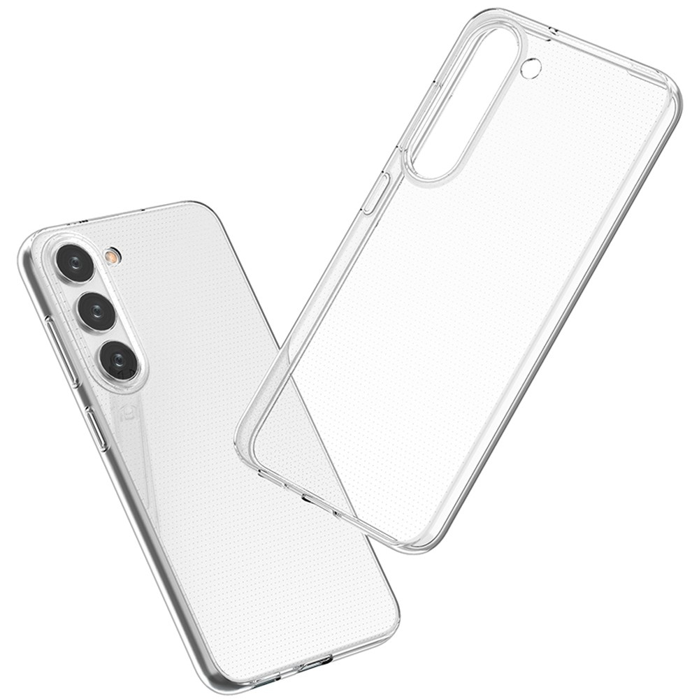Samsung Galaxy S23 5G Gummi Case Hülle Ultra Thin 0.8mm - Transparent