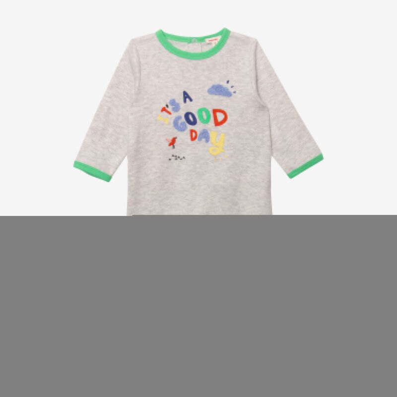 Pyjama bébé garçon brodé gris Catimini Gris ou noir