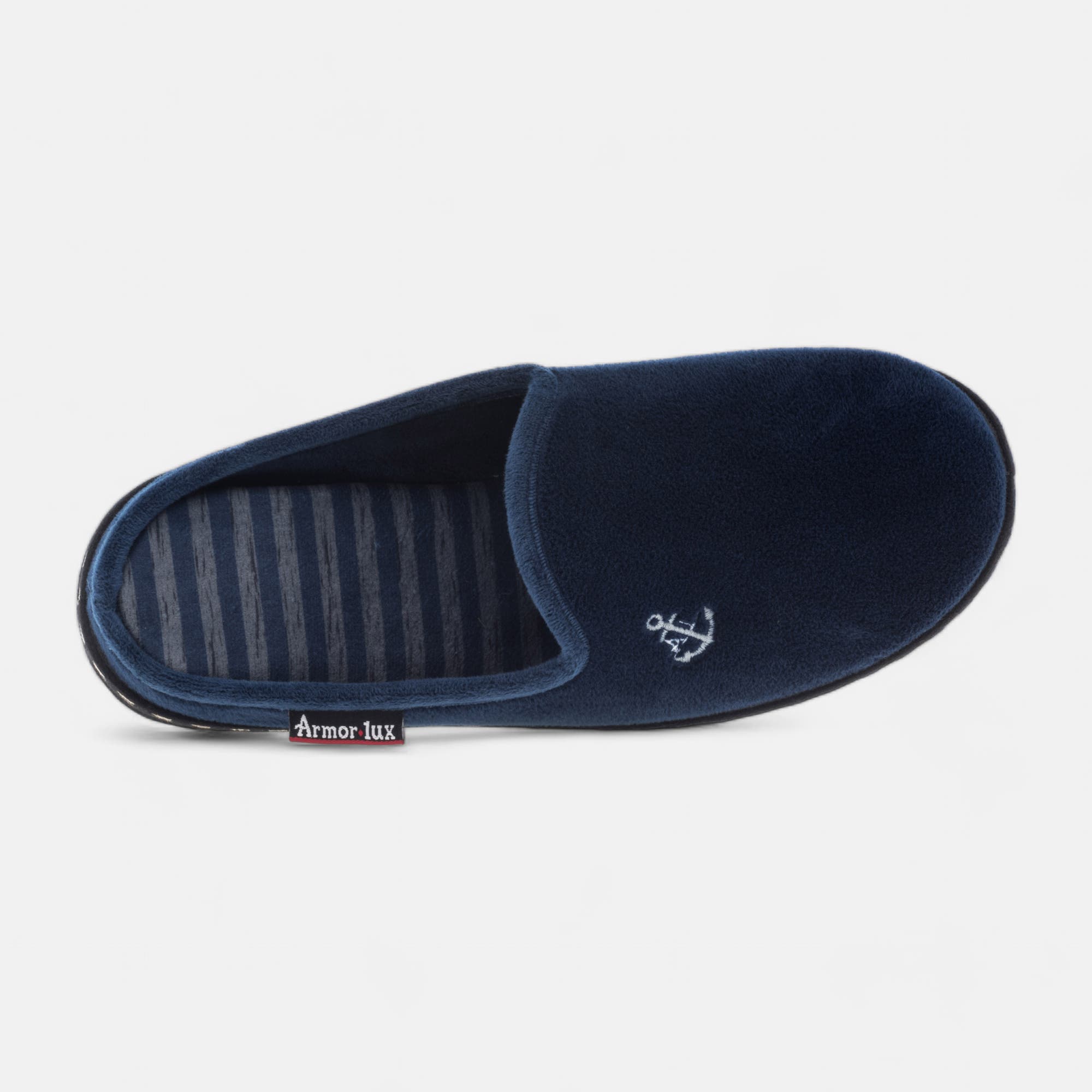 Pantoufles mules Homme bleu marine