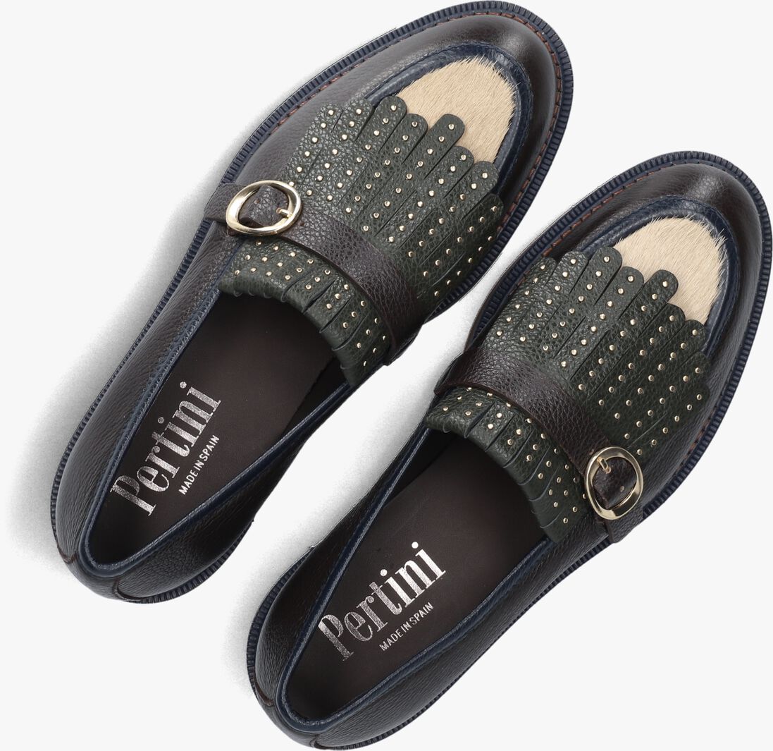 zwarte pertini loafers 33104