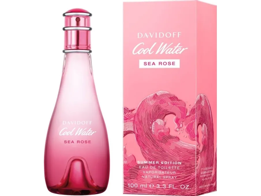 Davidoff Cool Water Sea Rose EDT 100ml uden folie på pakken