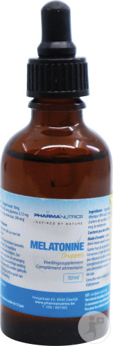 Pharmanutrics Mélatonine Gouttes 50ml