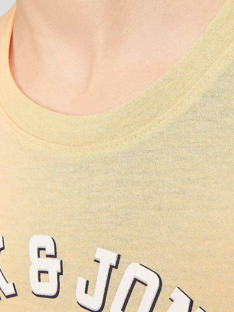 JACK & JONES Jungen T-Shirt JJELOGO orange
