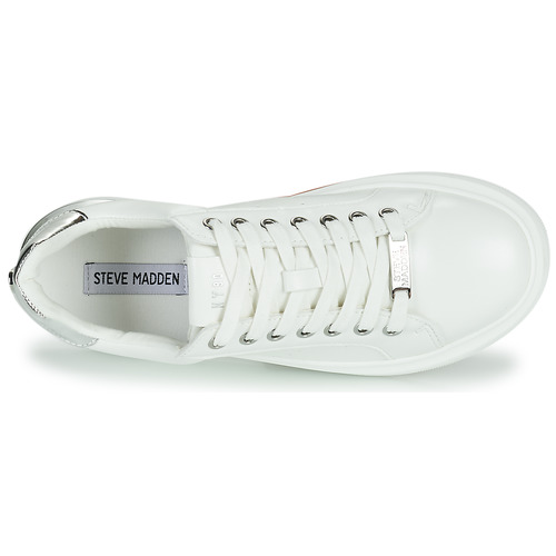 Steve Madden - GLACIAL - Blanc / Argenté