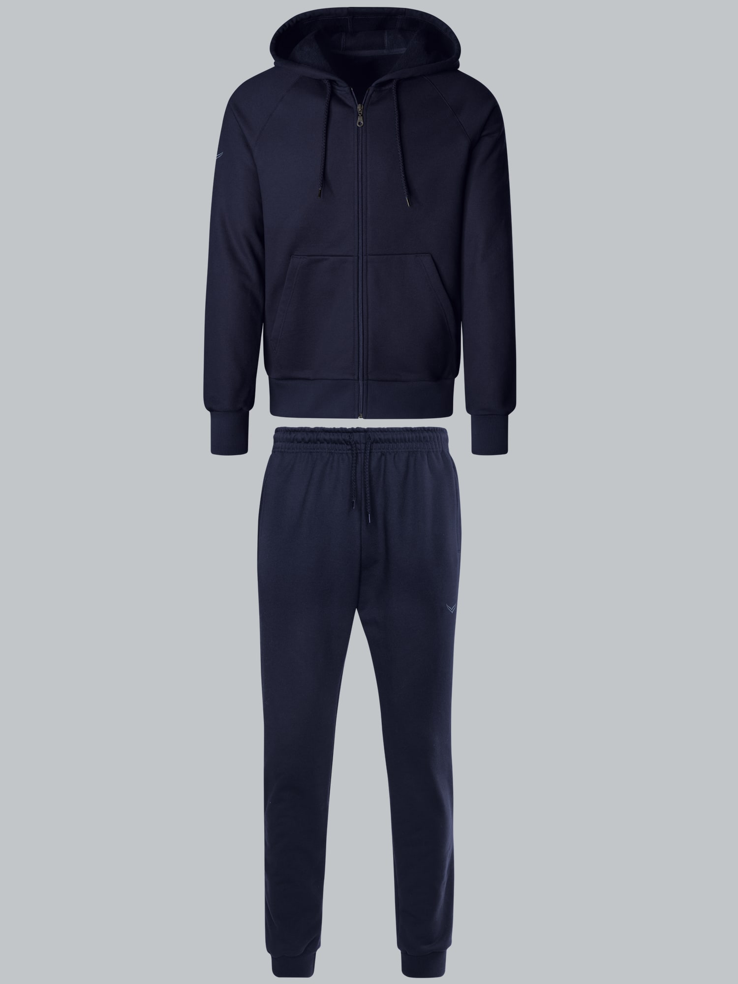 Jogginganzug mit Kapuze und ReißverschlussNavy