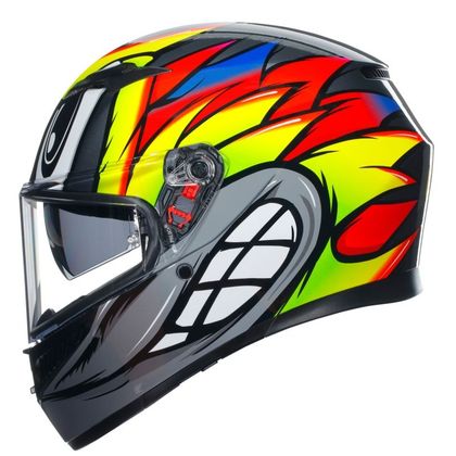 Casque AGV K3 - BIRDY 2.0 - Gris / Jaune