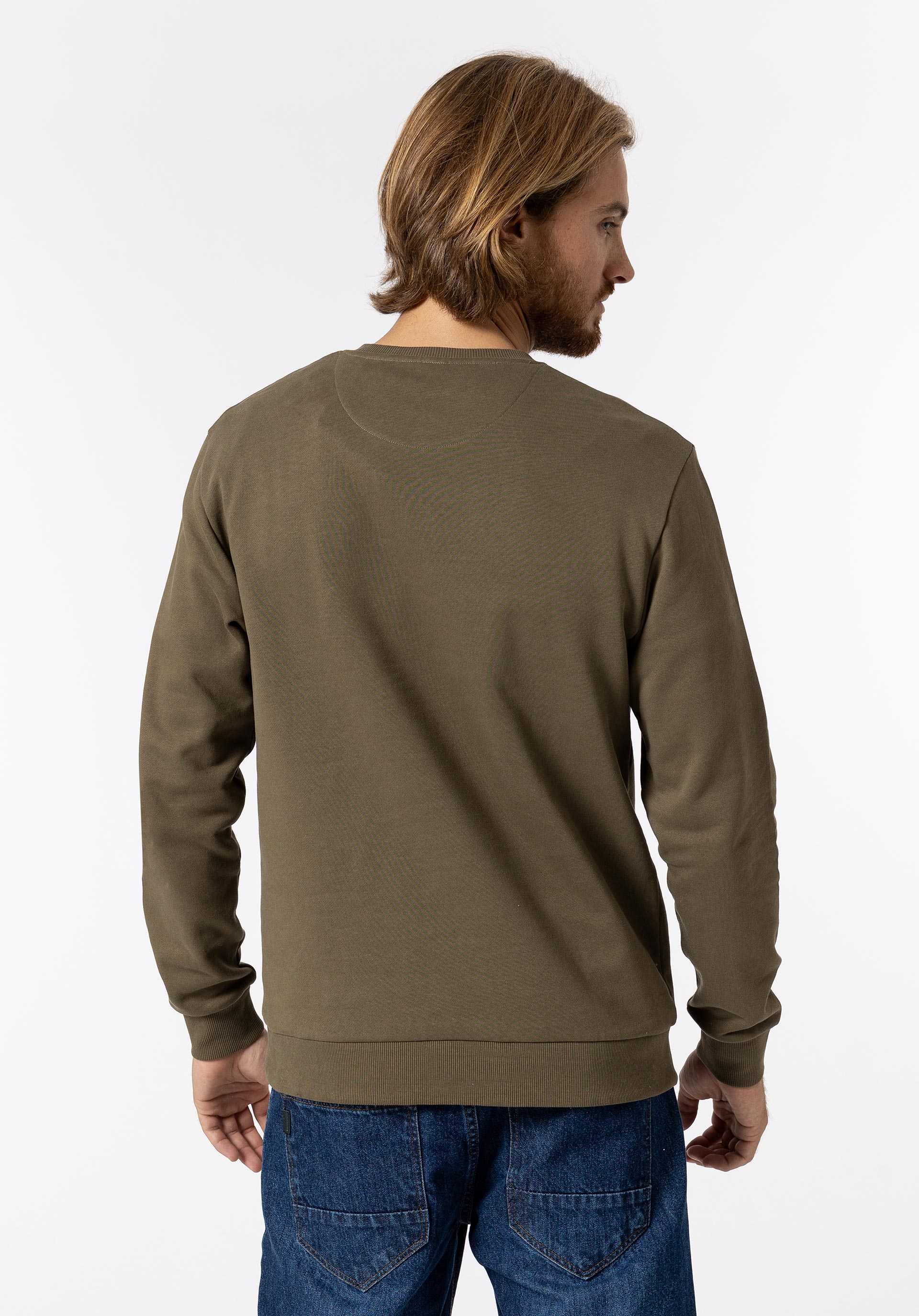 Sweatshirt com Estampado Frontal