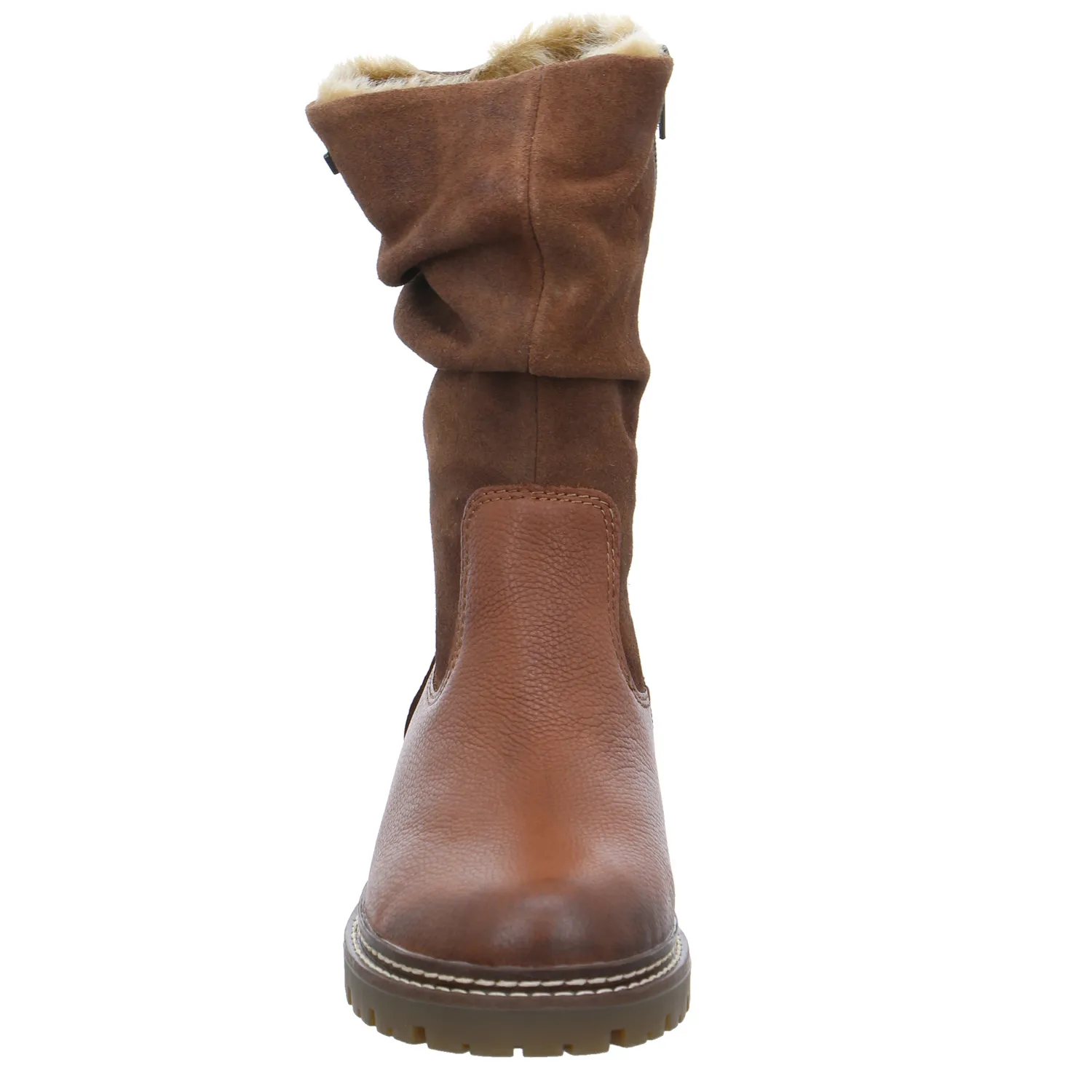 REMONTE Stiefel Braun Leder  mit TEX Membrane