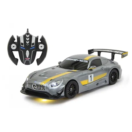 Jamara Mercedes AMG GT3 1:14 transformable 2,4GHz grau