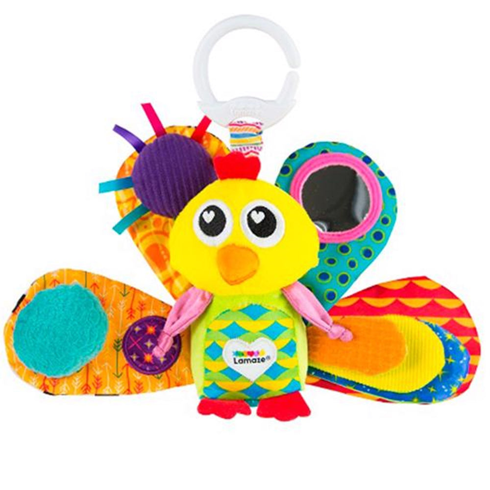 Påfuglen Jacques - Lamaze → Luksusbaby.dk