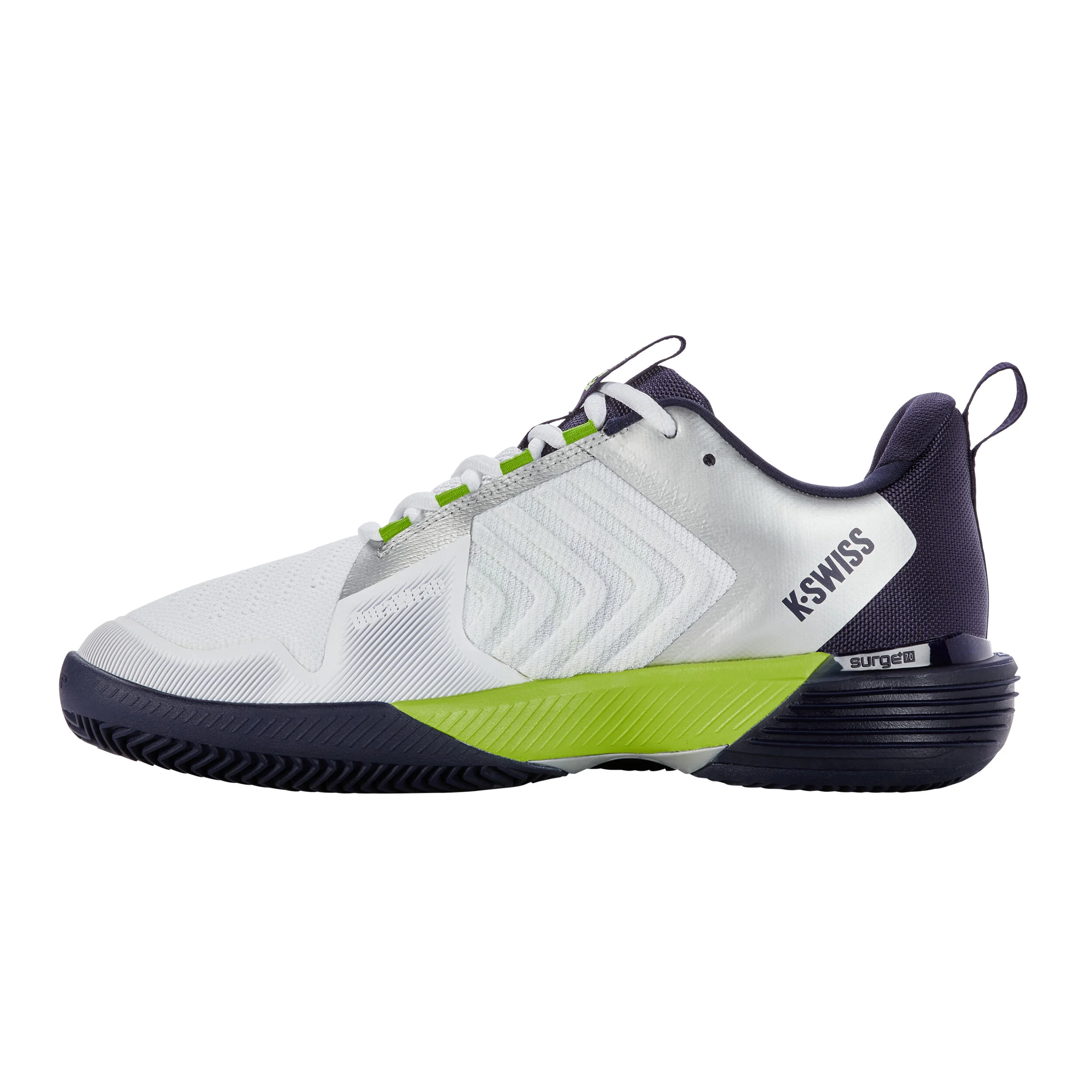 K-Swiss Ultrashot 3 Chaussure Terre Battue Hommes - Blanc , Bleu Foncé