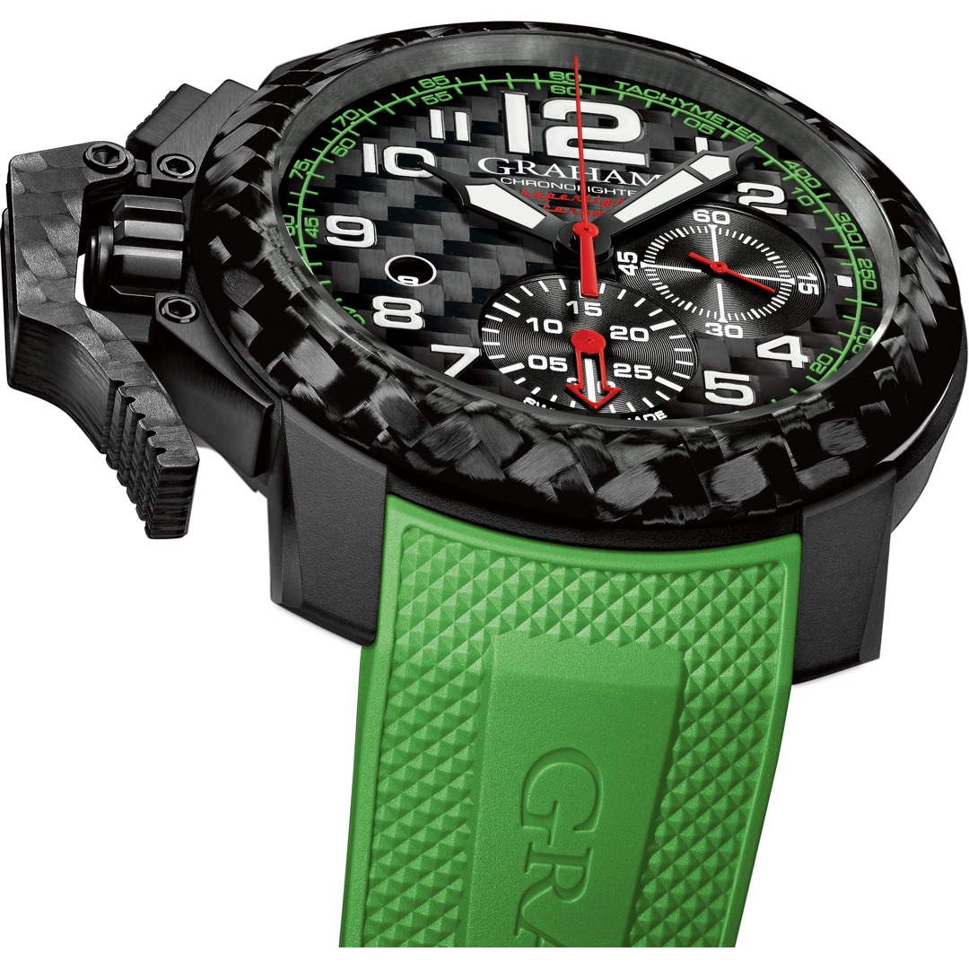 Graham Chronofighter Superlight Carbon Green