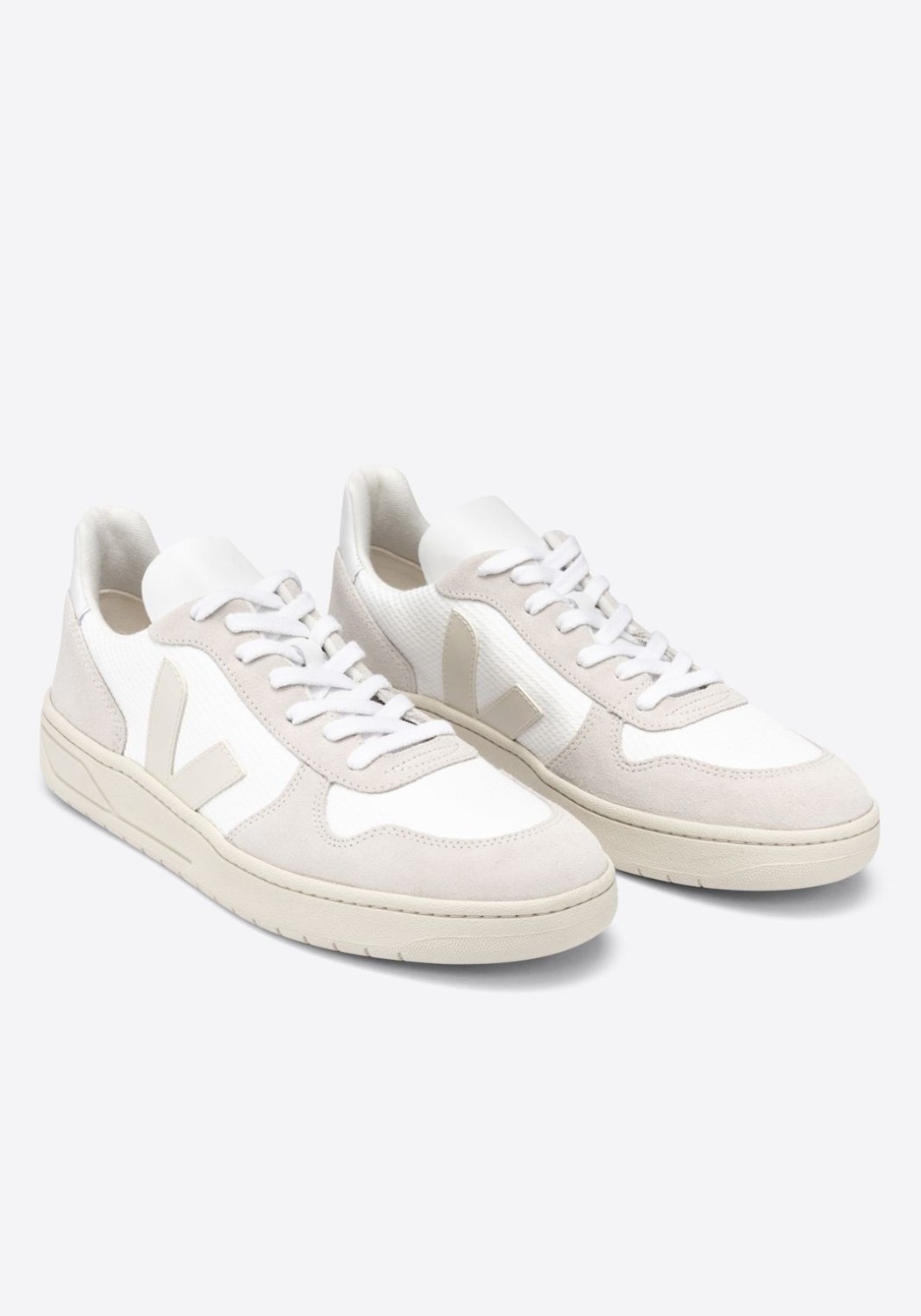 Veja Sneaker V-10 B-Mesh White Natural Pierre