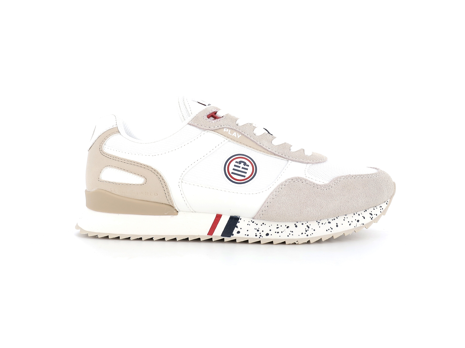Serge blanco-CHAMONIX Matières combinées Blanc