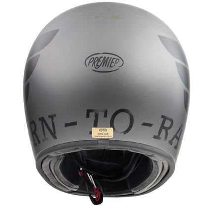 Casque Premier TROPHY - BTR - MATT - Gris / Noir