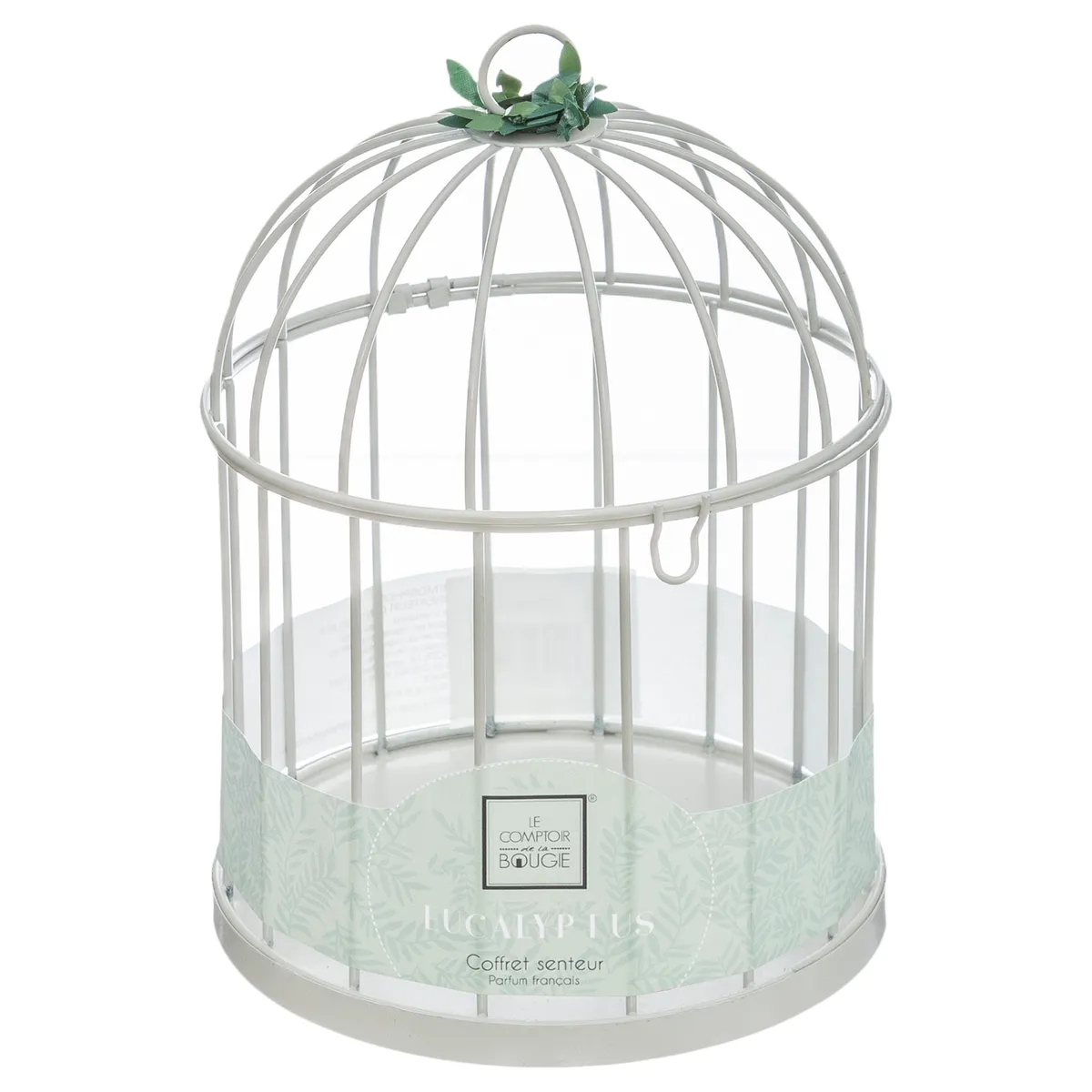 Atmosphera, Createur D'Interieur Cage Diffuseur et Bougie Lola - Vert
