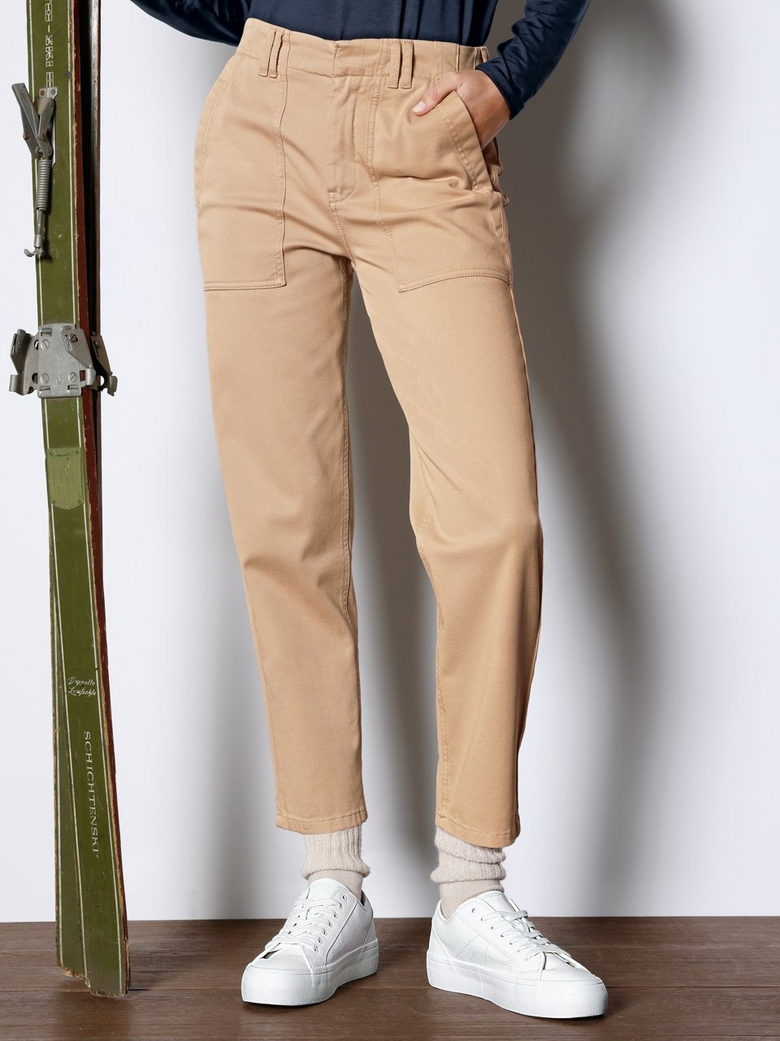 Knöchellange Feminine Fit-Hose