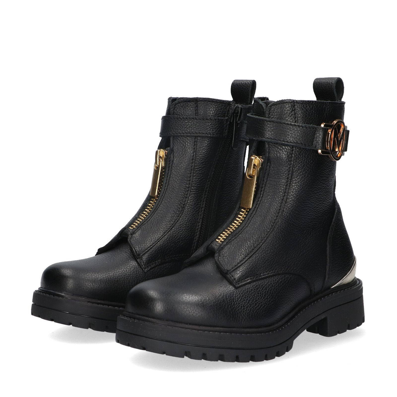 Mexx leren enkelboots zwart