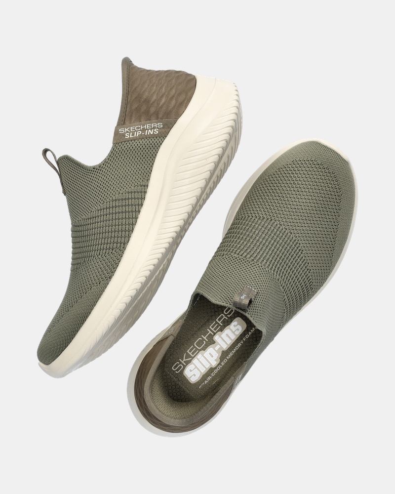 Skechers Hands Free Slip-Ins Instapschoenen  - groen