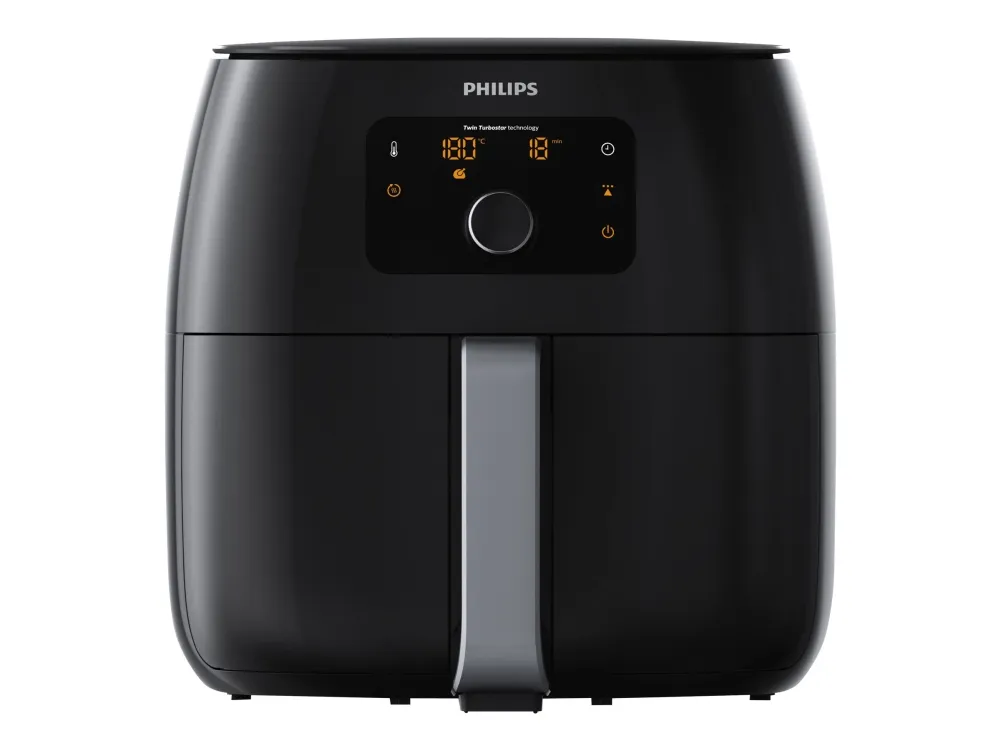 Philips Avance Collection XXL HD9650 Twin TurboStar - Varmluftsrister - 2.2 kW - sort