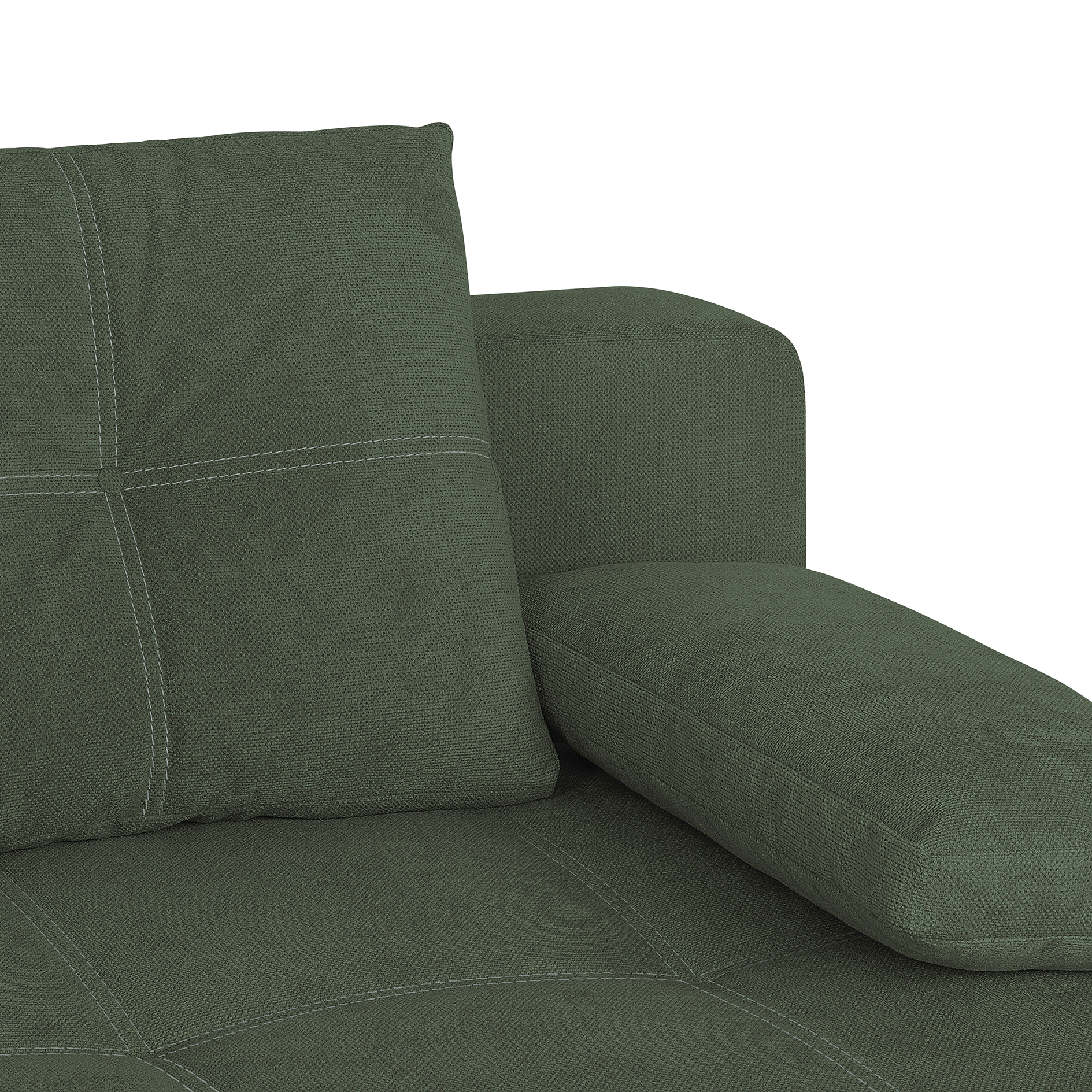 Schlafsofa - wintermoos - mit Staukasten - Dauerschläfer