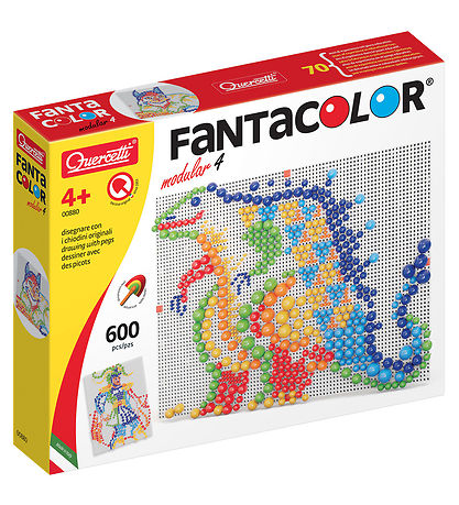Quercetti Stabmosaik - FantaColor Modular 4 - 600 Teile - 00880